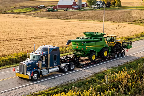 Farm Equipment Hauling Boston,MA